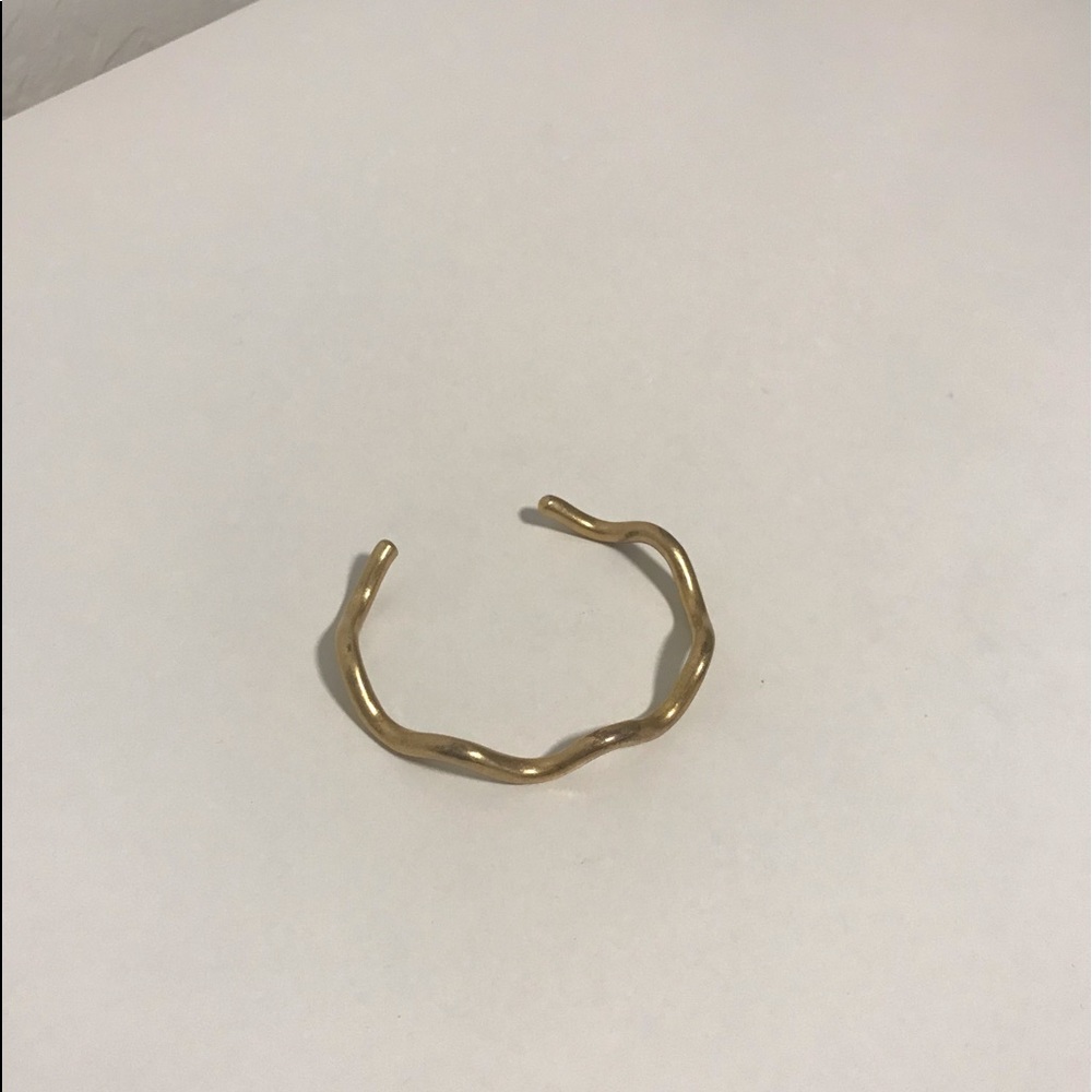 Madewell Wavy Cuff Bracelet